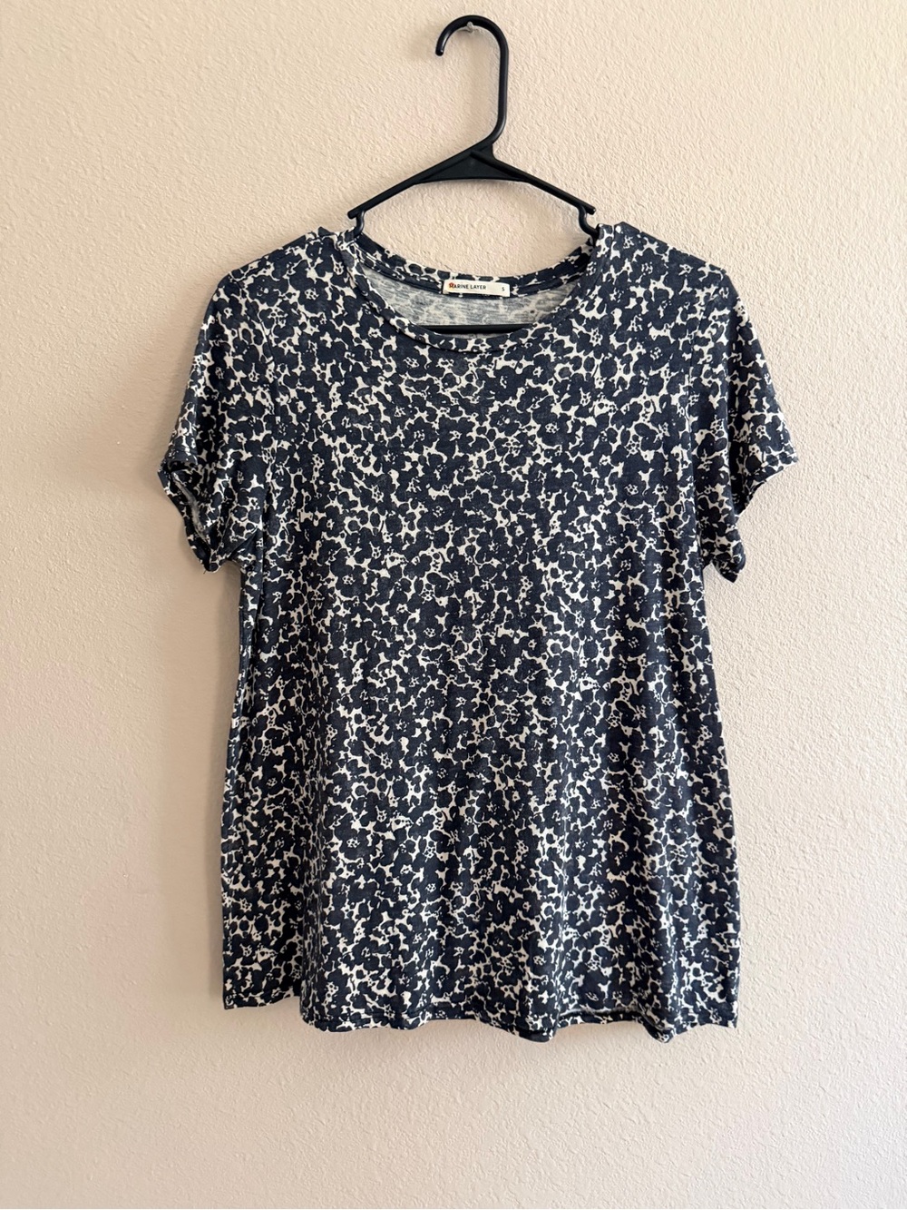 Marine Layer Floral Short Sleeve T Shirt